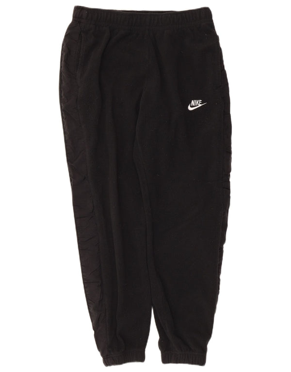 Nike Mens Tracksuit Trousers Joggers Small Black Polyester