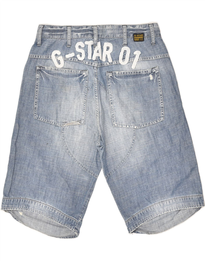 G-STAR Mens Denim Shorts Medium W30  Blue Cotton | Vintage G-Star | Thrift | Second-Hand G-Star | Used Clothing | Messina Hembry 