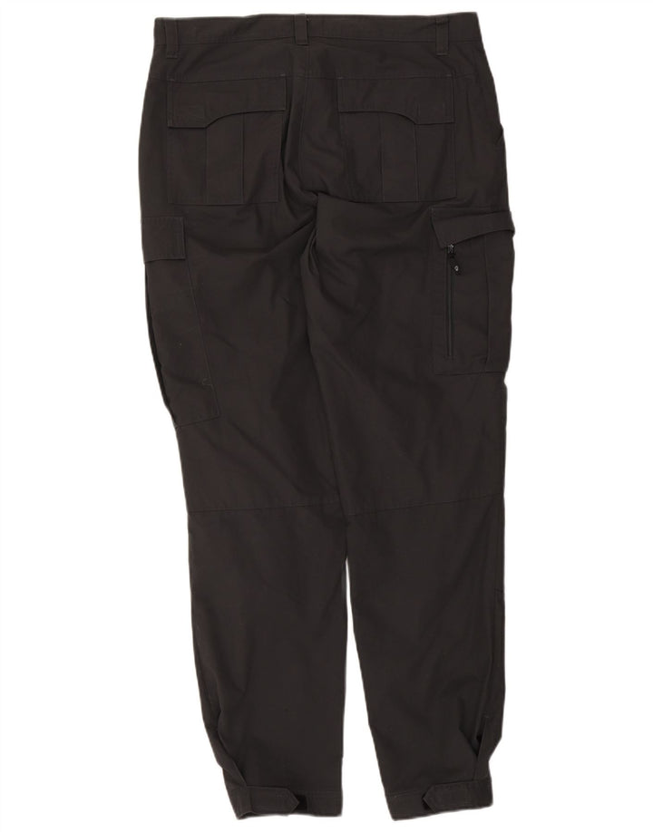 Jack Wolfskin Womens Joggers Cargo Trousers W34 L32 Grey Polyester