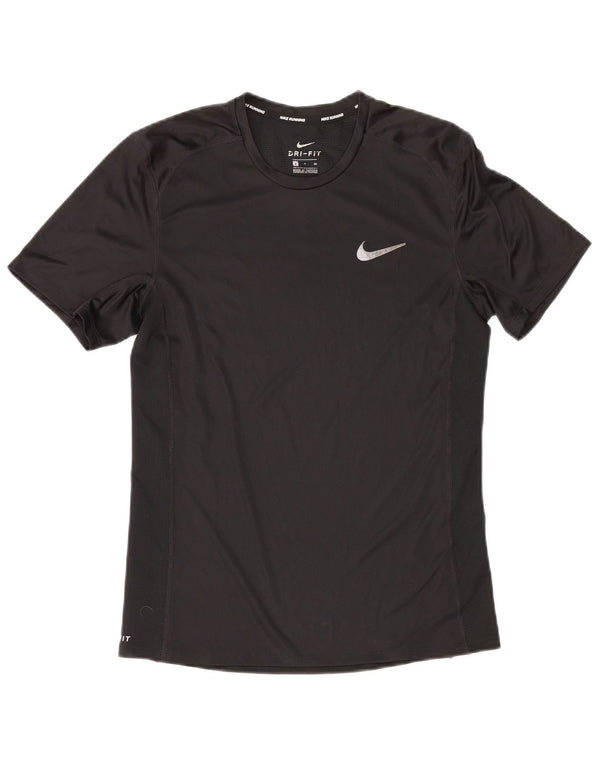 Nike Mens Dri Fit T-Shirt Top Small Black
