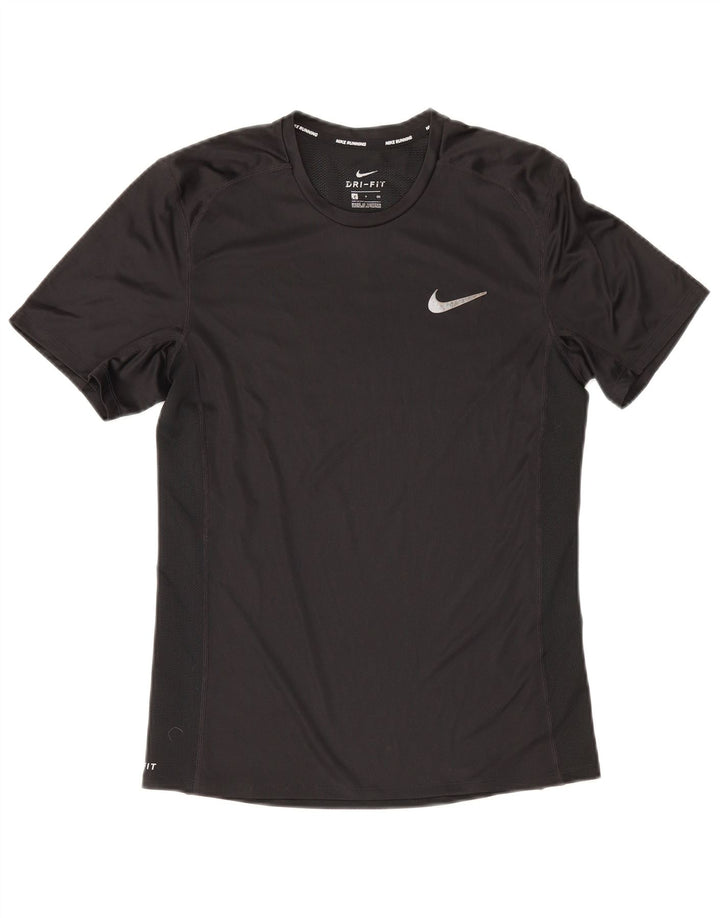 Nike Mens Dri Fit T-Shirt Top Small Black
