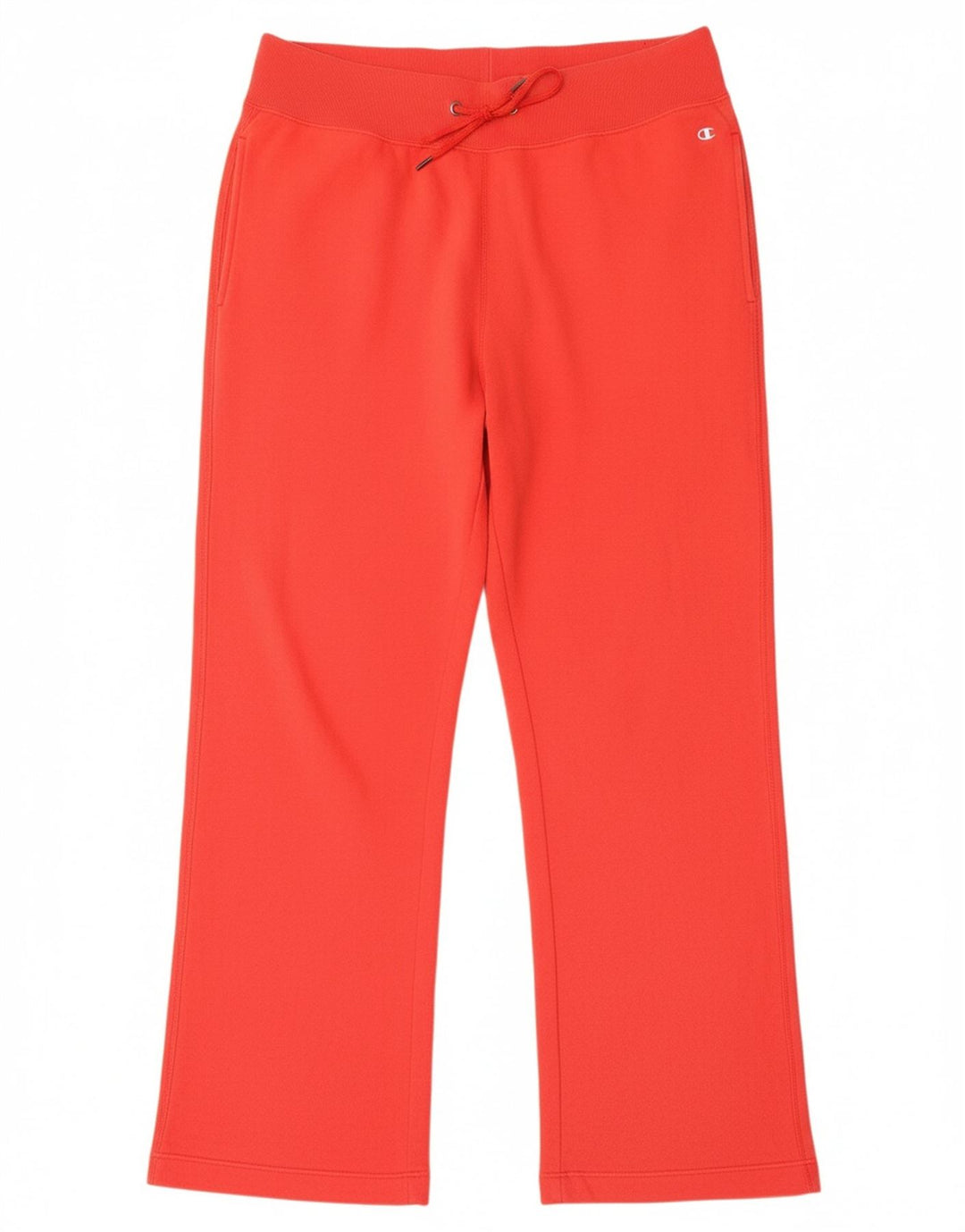CHAMPION Womens Tracksuit Trousers UK 16 Large  Red Cotton