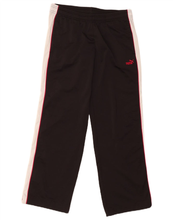 PUMA Womens Tracksuit Trousers UK 14 Large Black Polyester