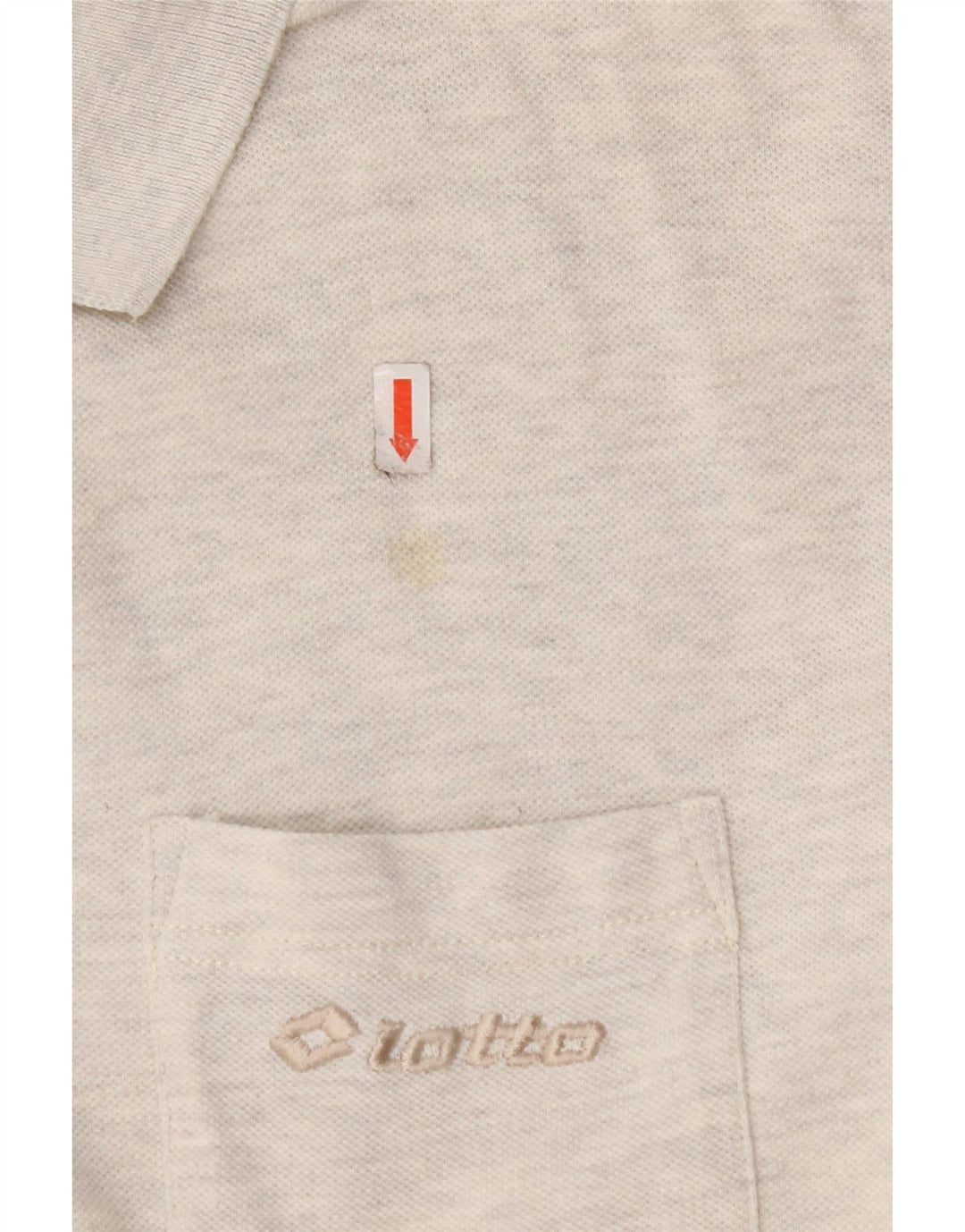 LOTTO Womens Short Sleeve Shirt Blouse UK 20 2XL Grey Cotton