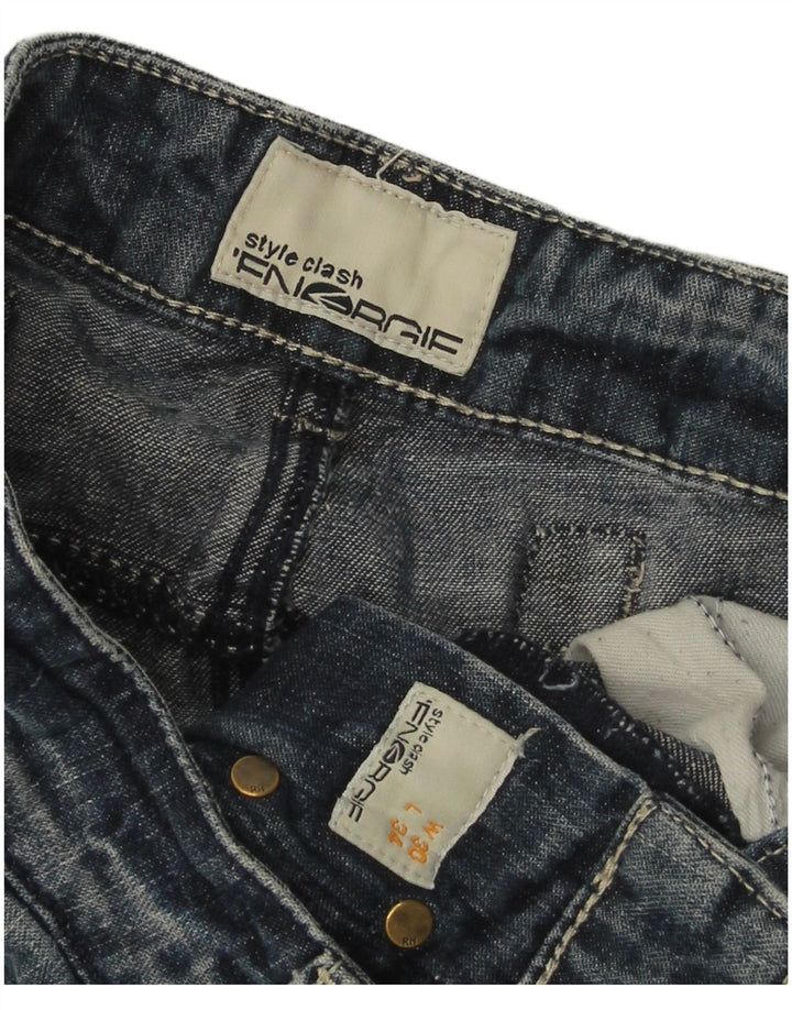 ENERGIE Womens Banana Slim Jeans W30 L30 Blue Cotton