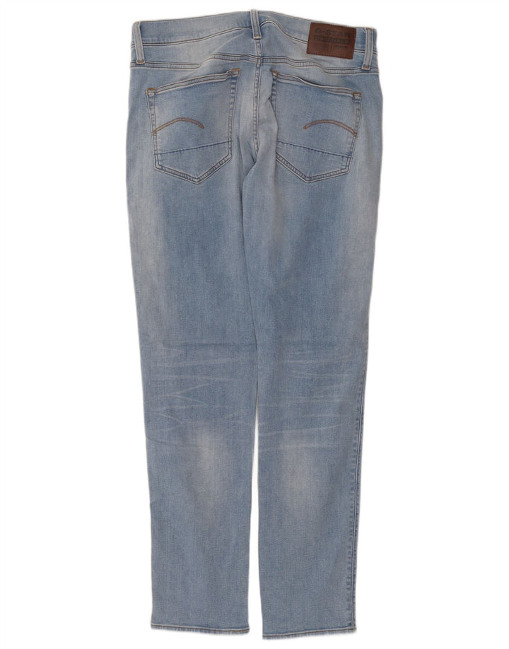 G-Star Mens Slim Jeans W32 L32 Blue Cotton