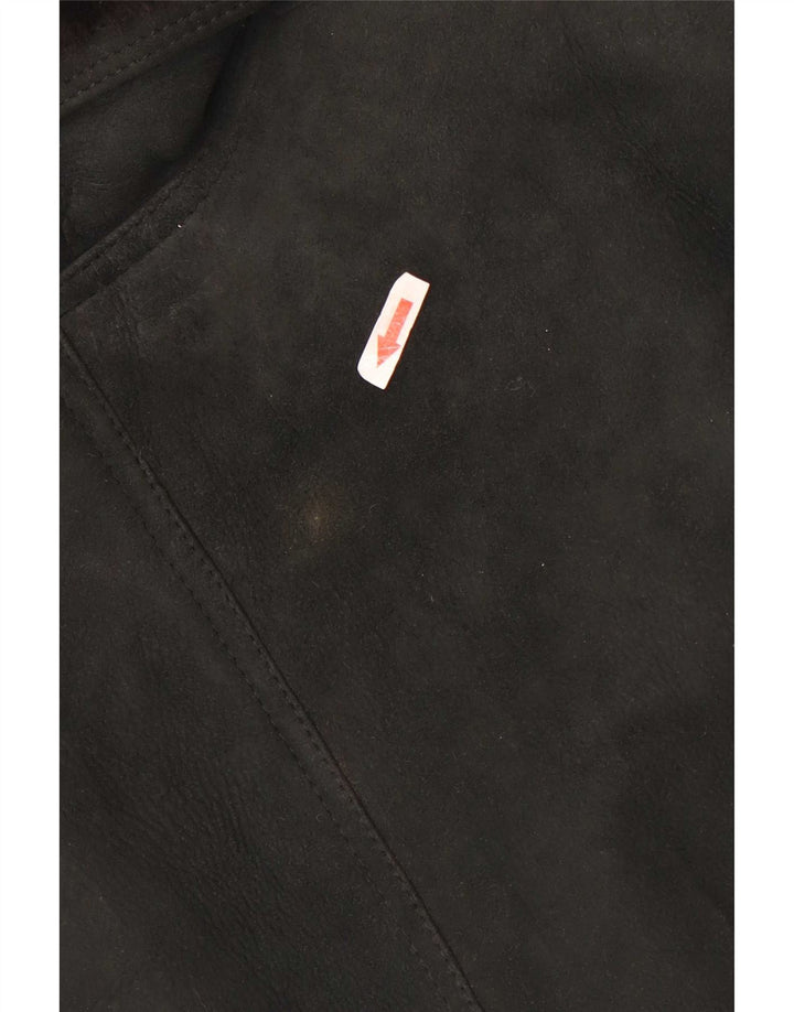 Dibi Mens Shearling Jacket IT 50 Large Khaki