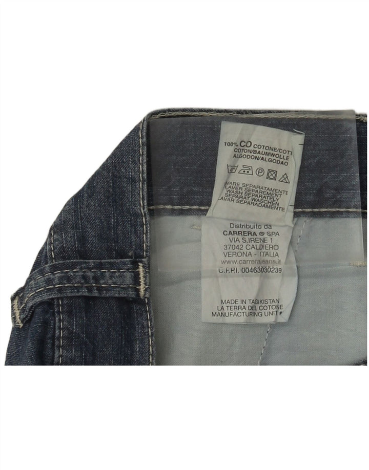 Carrera Mens Denim Shorts IT 48 Medium W33  Blue Cotton