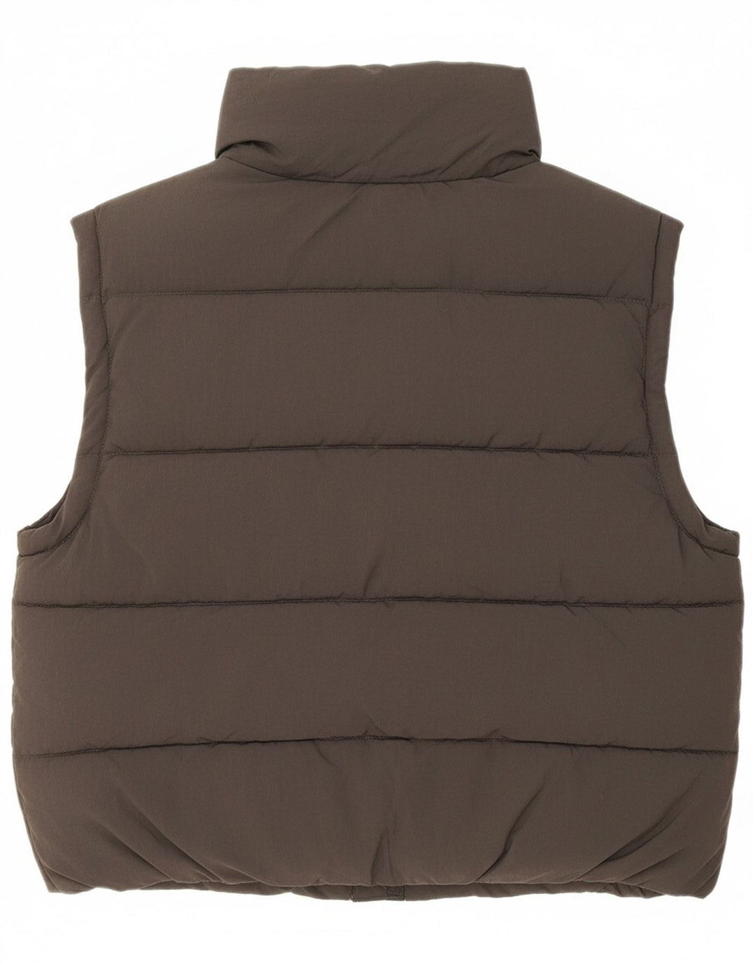 ZARA Girls Padded Gilet 13-14 Years Grey Polyester
