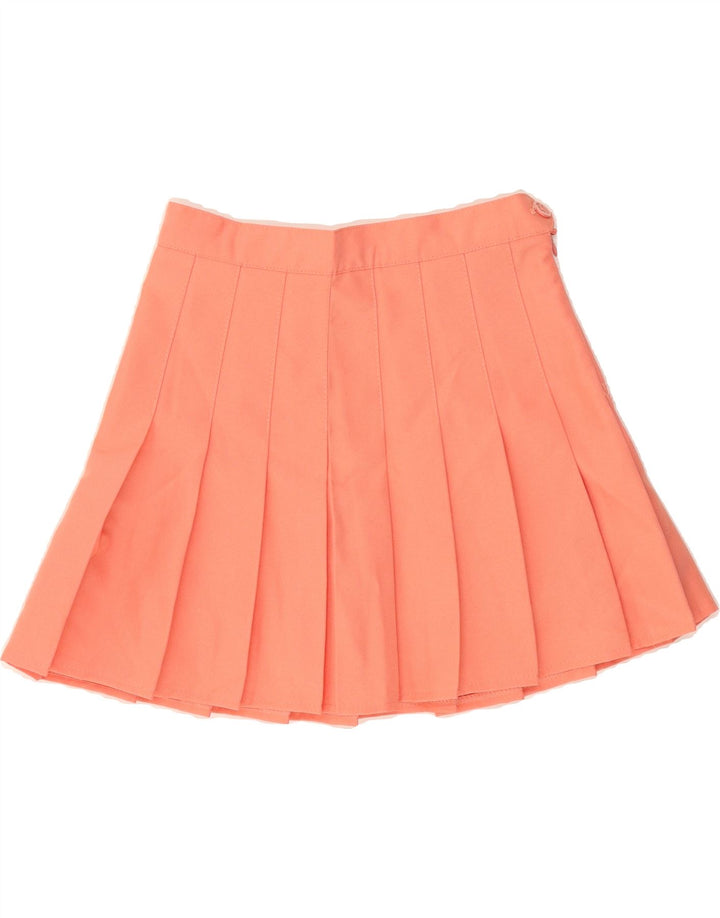 AMERICAN APPAREL Womens Pleated A-Line Skirt W26 Small  Pink Vintage American Apparel and Second-Hand American Apparel from Messina Hembry 