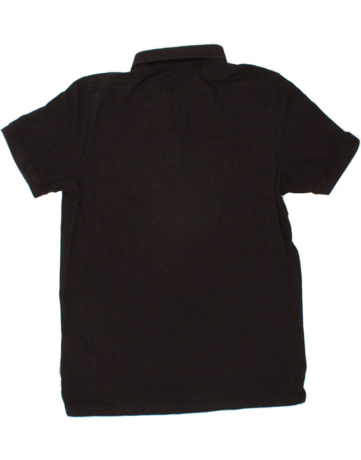 JACK & JONES Mens Polo Shirt Large Black Cotton Vintage Jack & Jones and Second-Hand Jack & Jones from Messina Hembry 