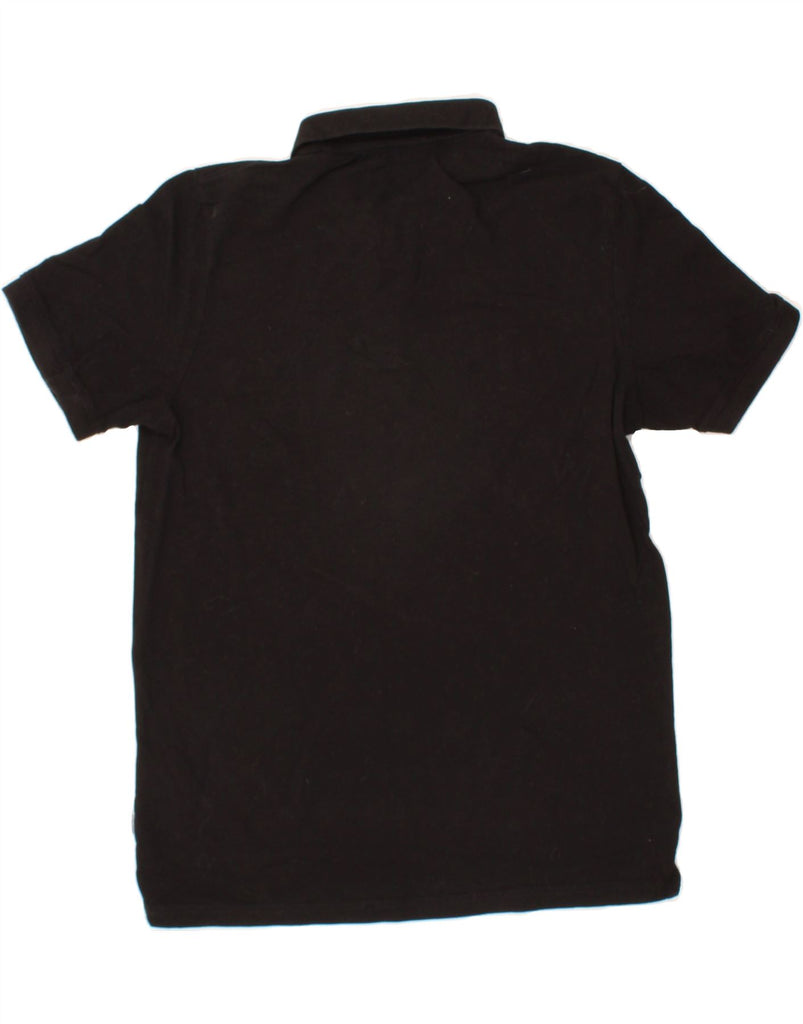 JACK & JONES Mens Polo Shirt Large Black Cotton Vintage Jack & Jones and Second-Hand Jack & Jones from Messina Hembry 