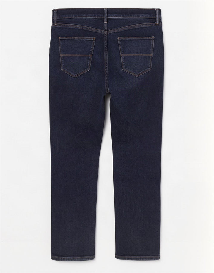 Marks & Spencer Mens Straight Jeans W32 L31 Navy Blue Cotton