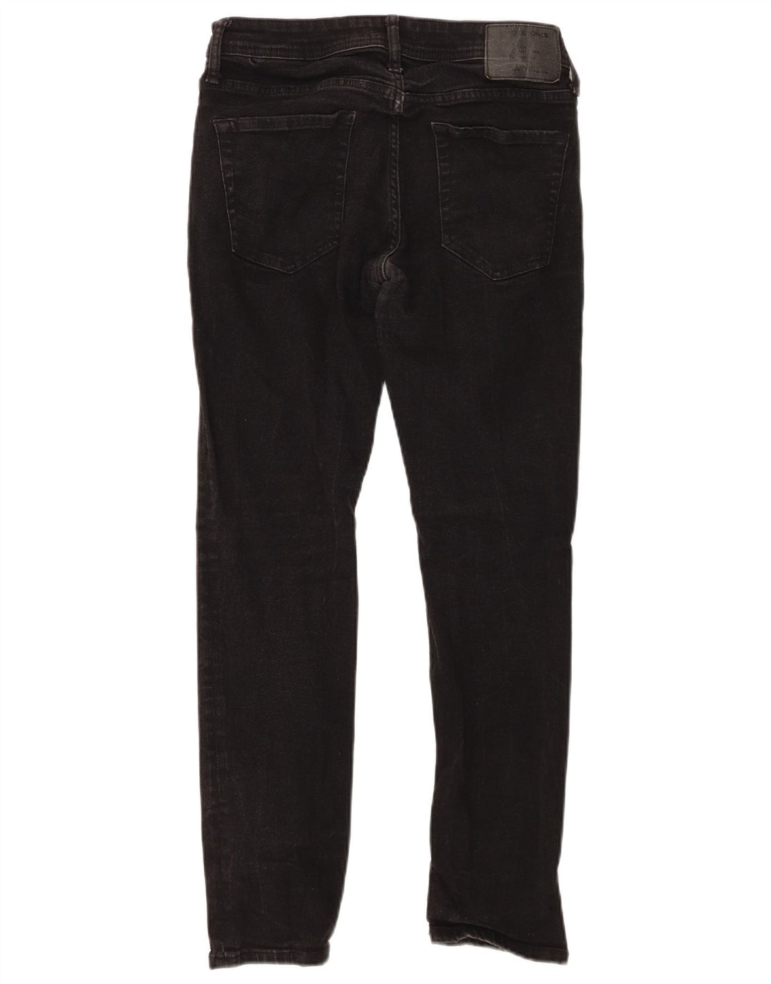 Jack & Jones Mens GLENN Slim Jeans W30 L30 Black Cotton