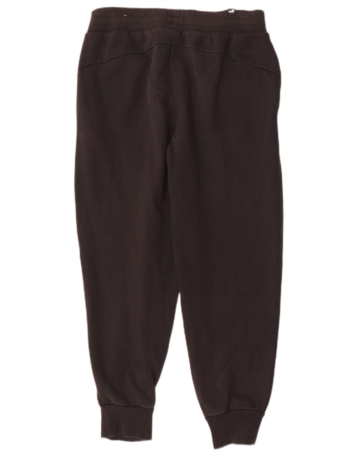 Puma Mens Tracksuit Trousers Joggers Medium Black Cotton