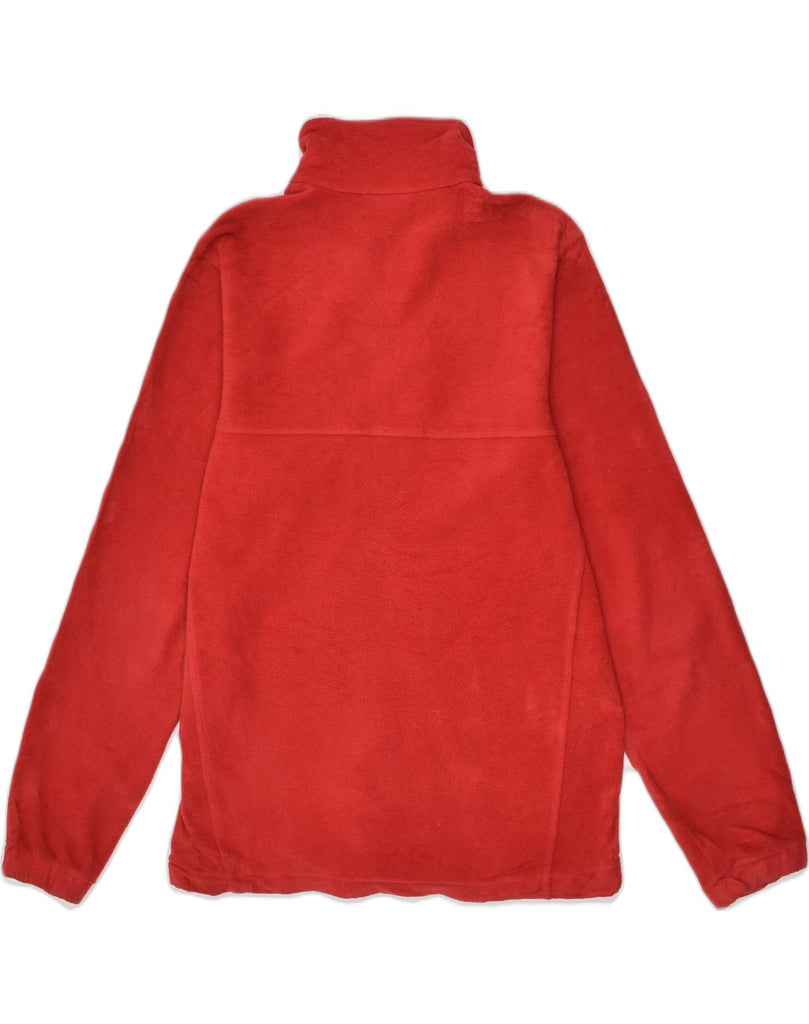 COLUMBIA Mens Fleece Jacket UK 36 Small Red Polyester | Vintage Columbia | Thrift | Second-Hand Columbia | Used Clothing | Messina Hembry 