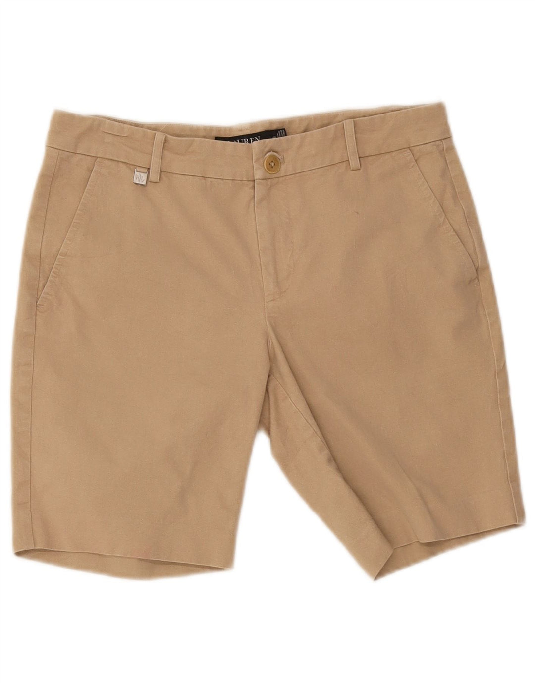 Ralph Lauren Womens Chino Shorts US 6 Medium W32 Beige Cotton