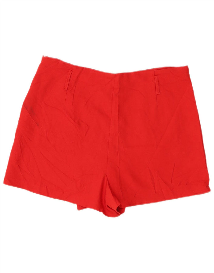 Zara Womens Skort UK 14 Large Red