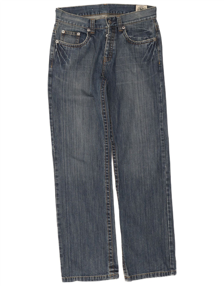 Esprit Mens Straight Jeans W32 L34 Blue Cotton