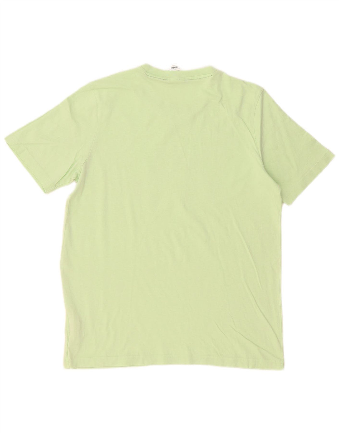 Adidas Mens Graphic T-Shirt Top Medium Green Cotton