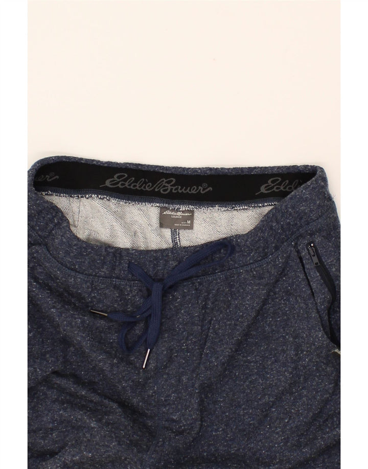 EDDIE BAUER Mens Tracksuit Trousers Medium  Navy Blue Flecked Vintage Eddie Bauer and Second-Hand Eddie Bauer from Messina Hembry 