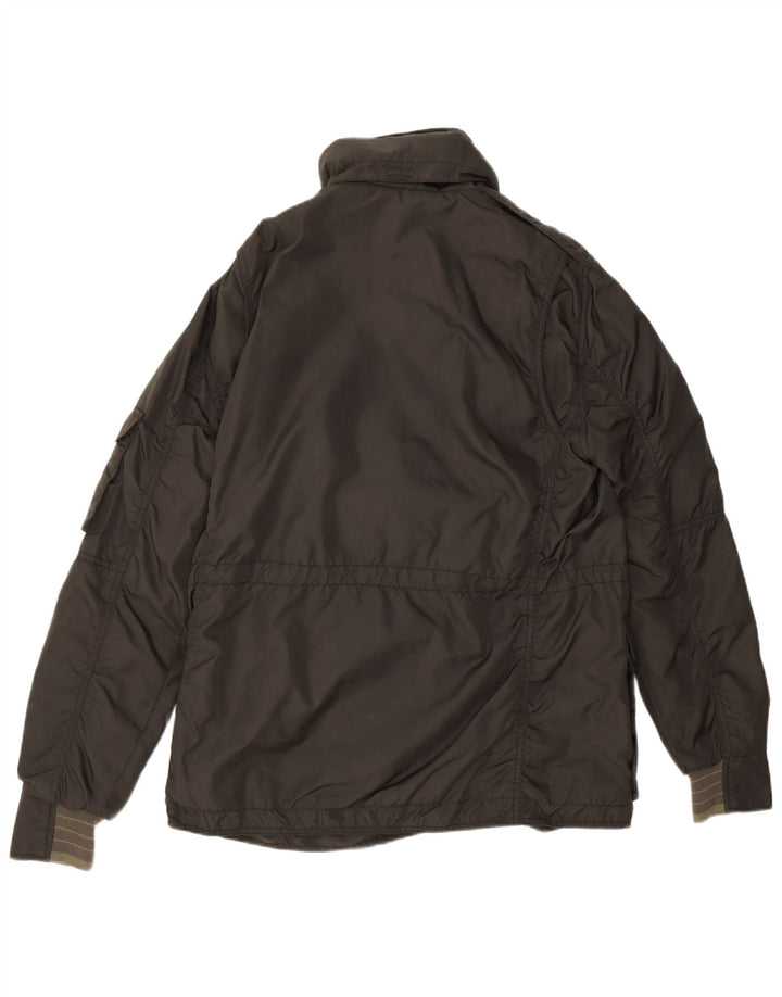 Tommy Hilfiger Mens Utility Jacket UK 42 XL Black Nylon