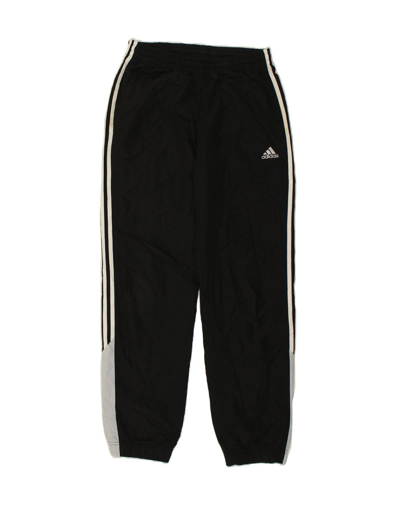 ADIDAS Mens Tracksuit Trousers Joggers Medium Black Polyester | Vintage Adidas | Thrift | Second-Hand Adidas | Used Clothing | Messina Hembry 