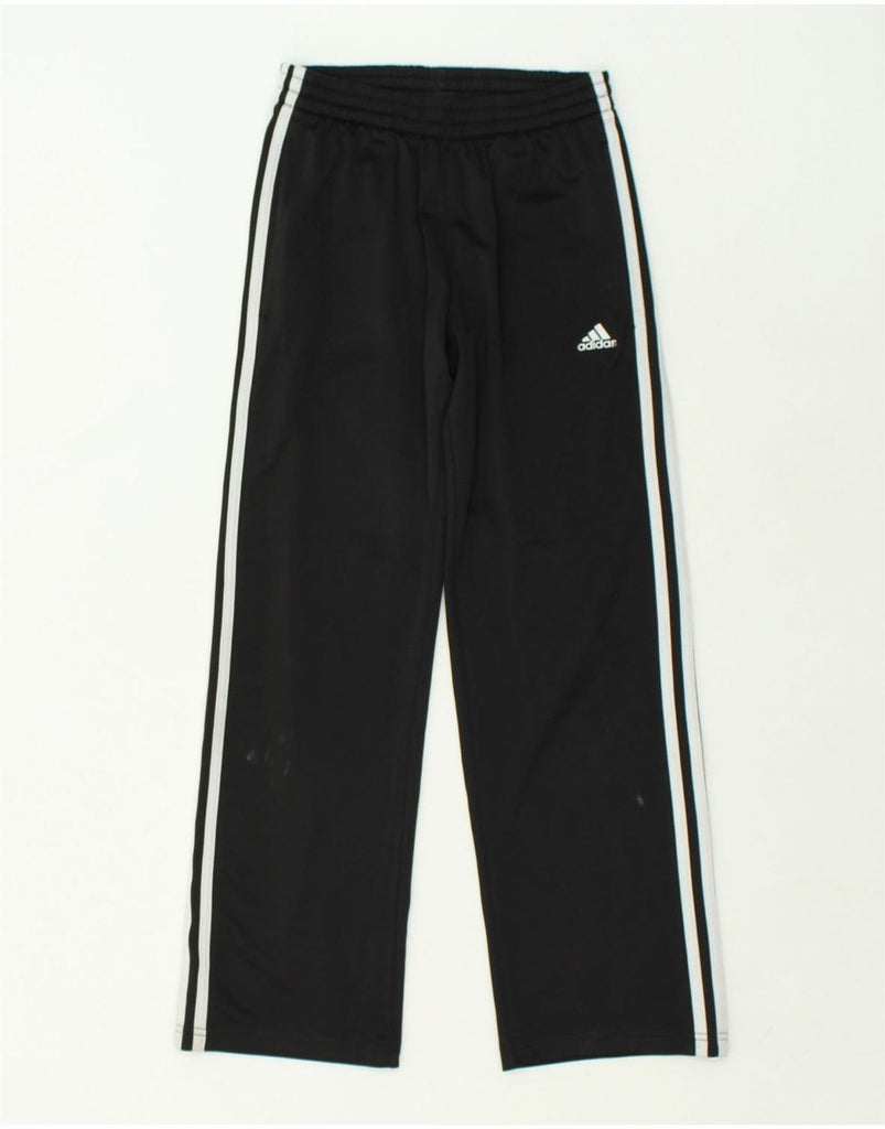 ADIDAS Girls Tracksuit Trousers 10-11 Years Medium  Black Polyester | Vintage Adidas | Thrift | Second-Hand Adidas | Used Clothing | Messina Hembry 