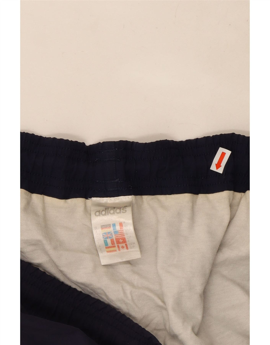 Adidas Mens Sport Shorts Medium  Navy Blue Polyester