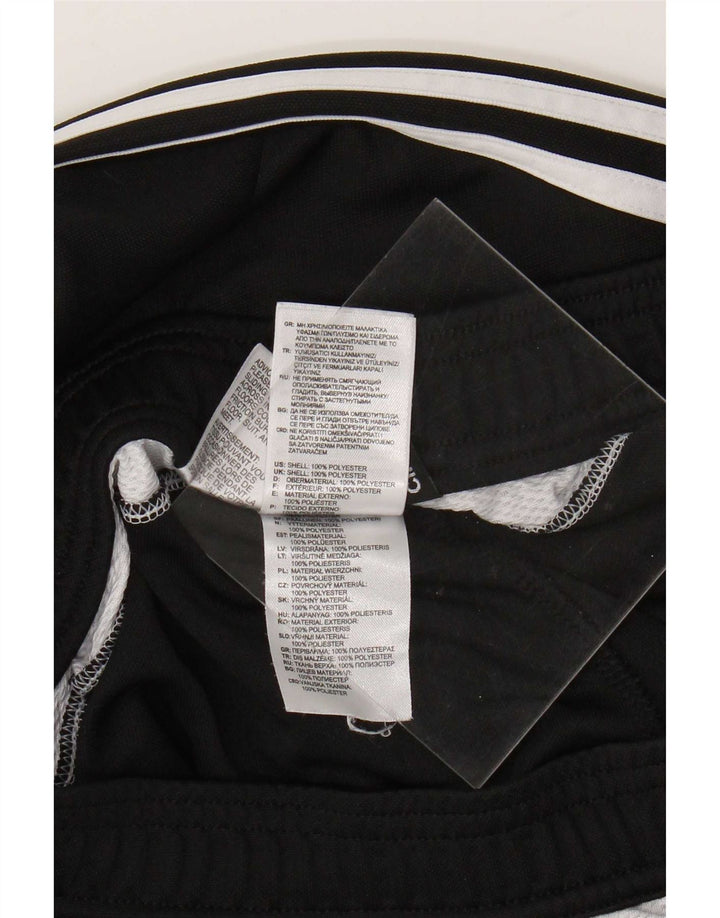 Adidas Mens Climacool Tracksuit Trousers Small Black Colourblock Polyester
