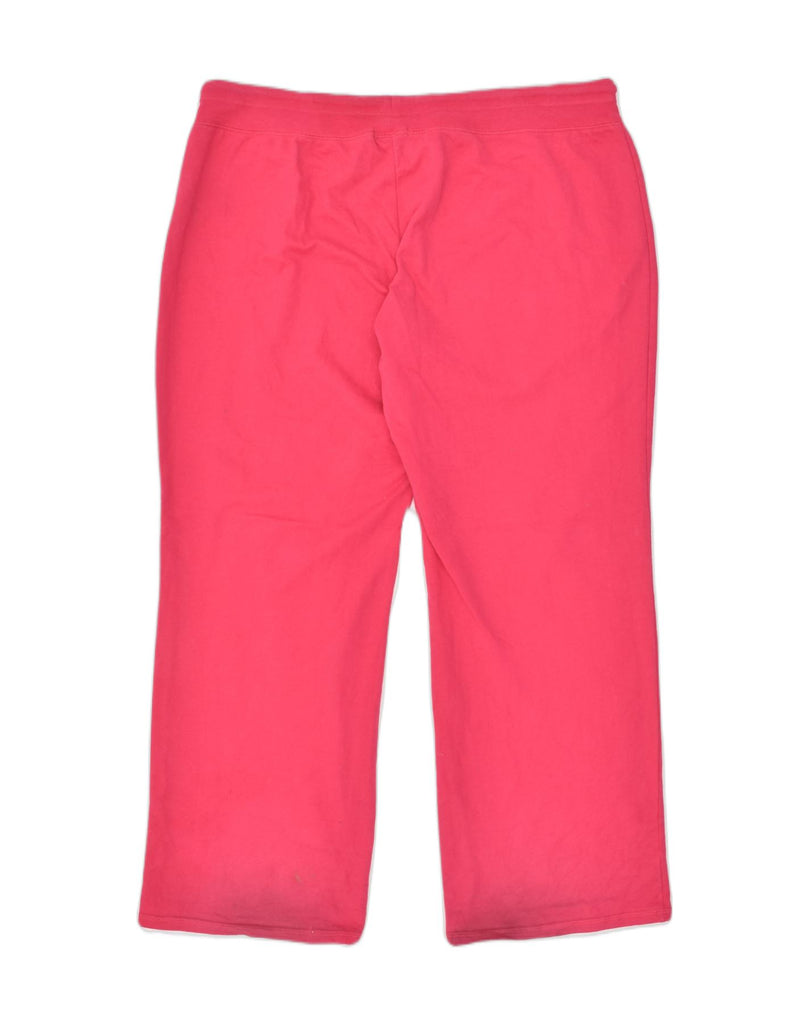 GAP Womens Tracksuit Trousers UK 18 XL Pink Cotton | Vintage Gap | Thrift | Second-Hand Gap | Used Clothing | Messina Hembry 