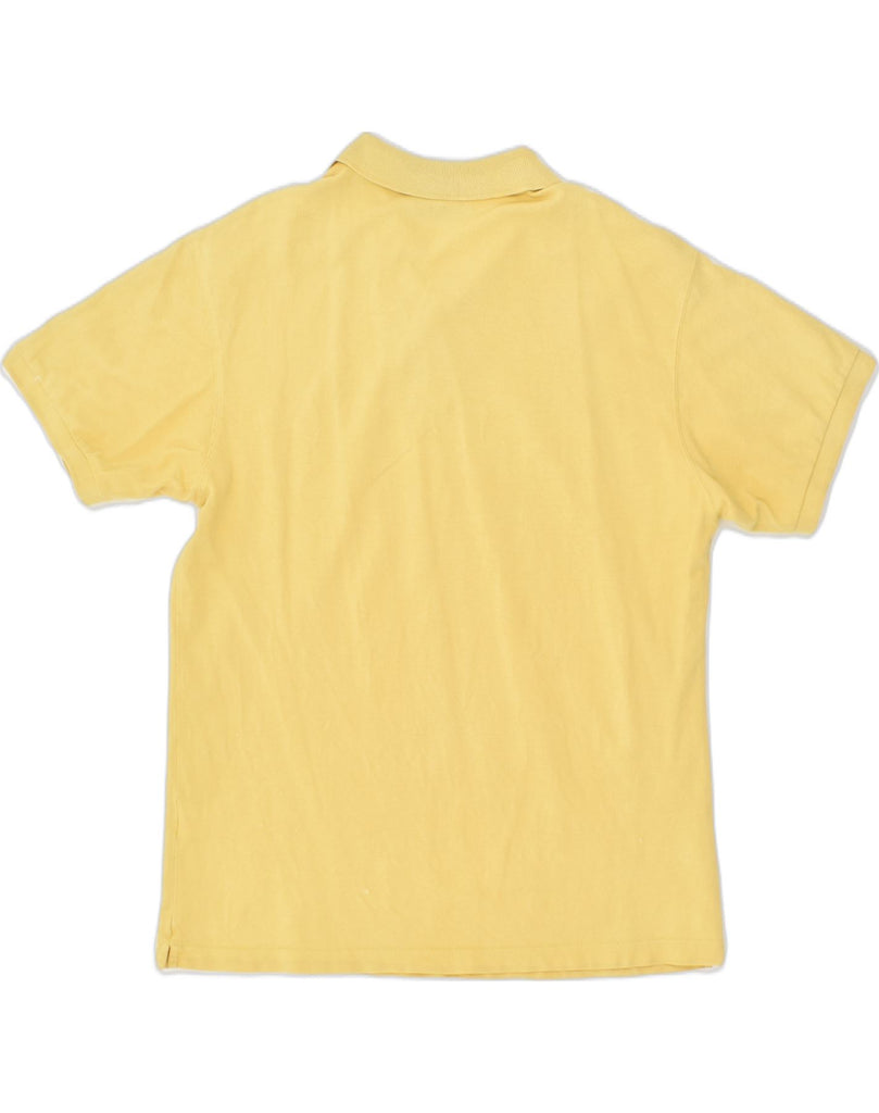 MARLBORO CLASSICS Mens Slim Polo Shirt XL Yellow Cotton | Vintage Marlboro Classics | Thrift | Second-Hand Marlboro Classics | Used Clothing | Messina Hembry 