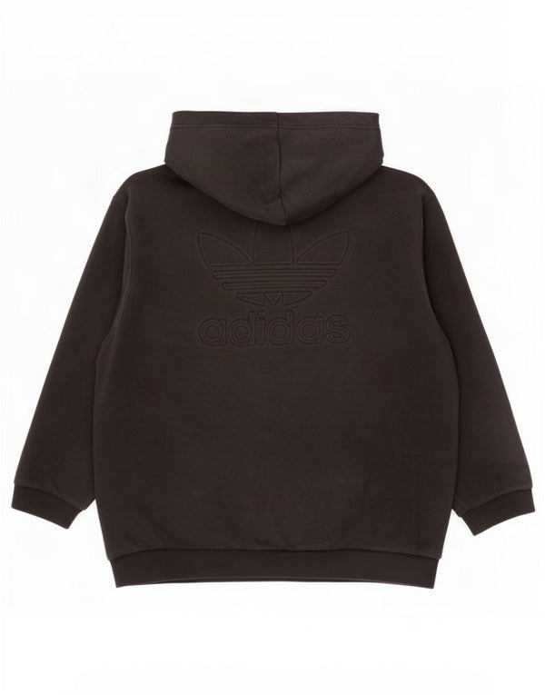 Adidas Mens Hoodie Jumper XL Black Cotton