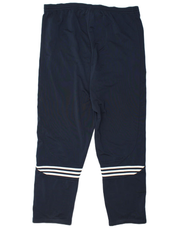 Adidas Mens Tracksuit Trousers UK 48/50 XL  Navy Blue Polyester