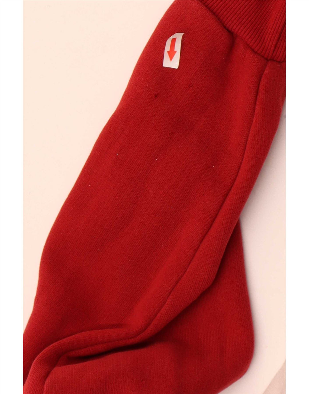 Datch Mens Graphic Tracksuit Top Jacket Large Red Colourblock Cotton