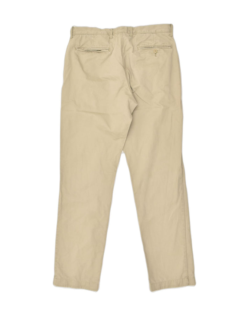 J. CREW Mens Broken In Slim Chino Trousers W31 L32  Beige Cotton | Vintage J. Crew | Thrift | Second-Hand J. Crew | Used Clothing | Messina Hembry 