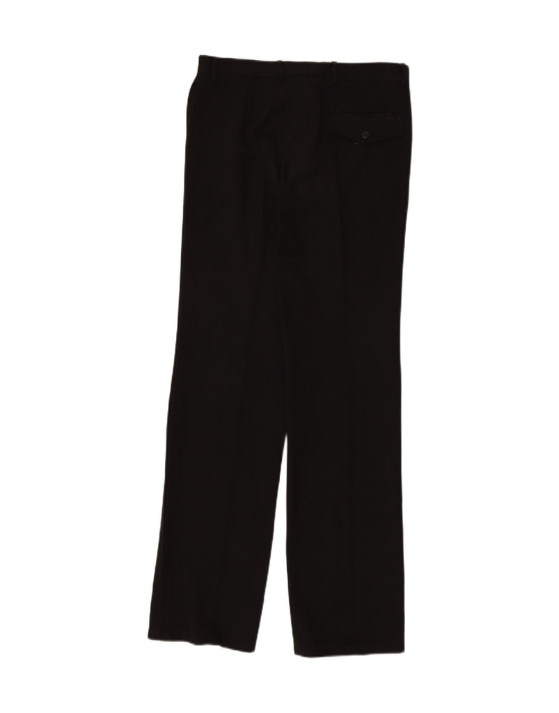 GUESS Mens Stretch Straight Casual Trousers IT 48 Medium W32 L34 Black Vintage Guess and Second-Hand Guess from Messina Hembry 