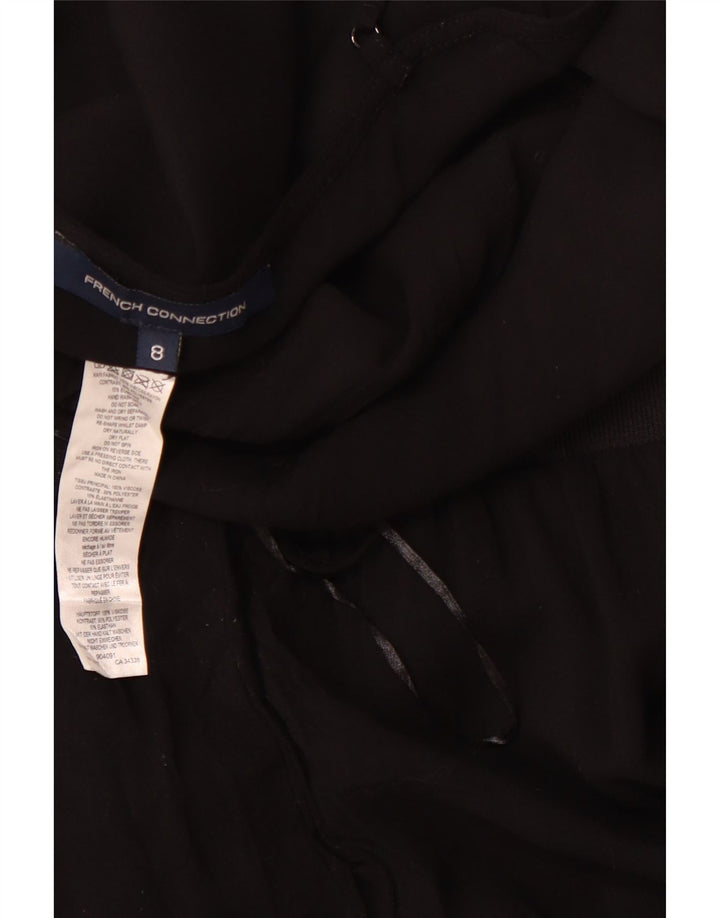 FRENCH CONNECTION Womens Jumpsuit UK 8 Small  Black Polyester
