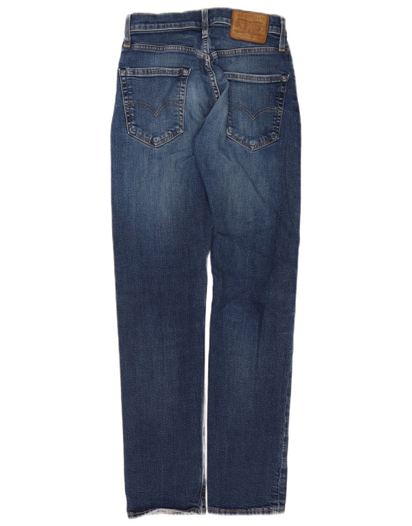 Levi's Mens Slim Jeans W28 L32 Blue Cotton