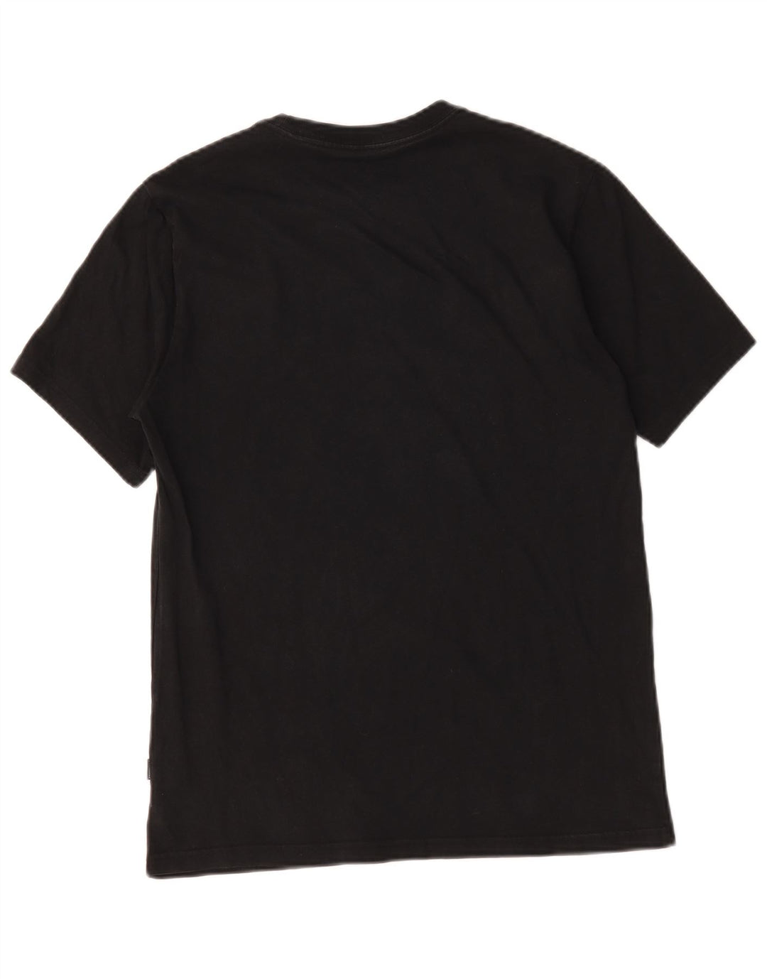 Converse Mens Graphic T-Shirt Top Small Black Cotton