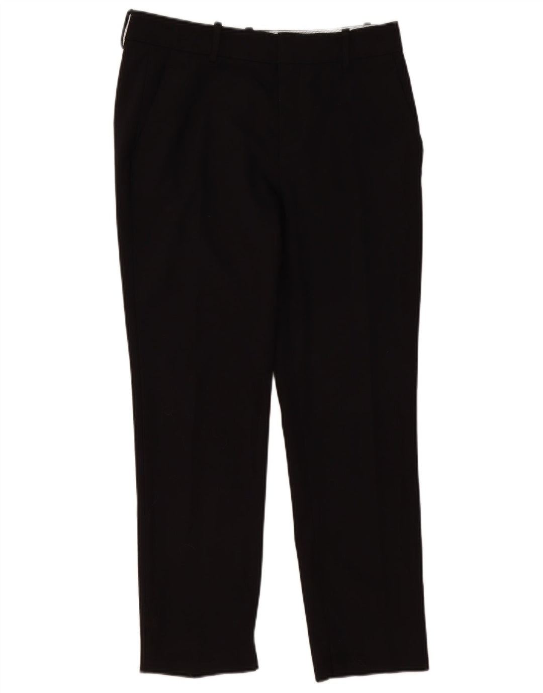 ZARA Womens Slim Chino Trousers EU 38 Small W28 L27 Black