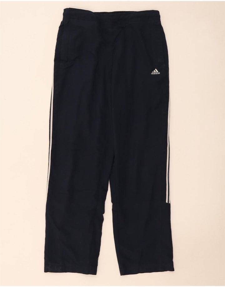 Adidas Womens Tracksuit Trousers UK 12 Medium Navy Blue