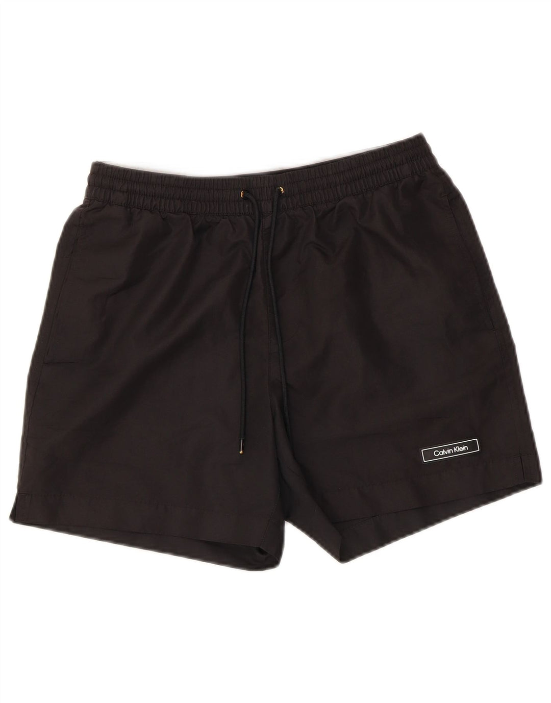 Calvin Klein Mens Sport Shorts Small  Black Polyester