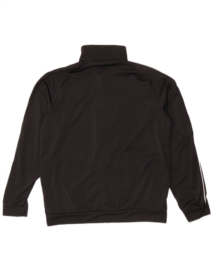 Adidas Mens Tracksuit Top Jacket XL Black Polyester