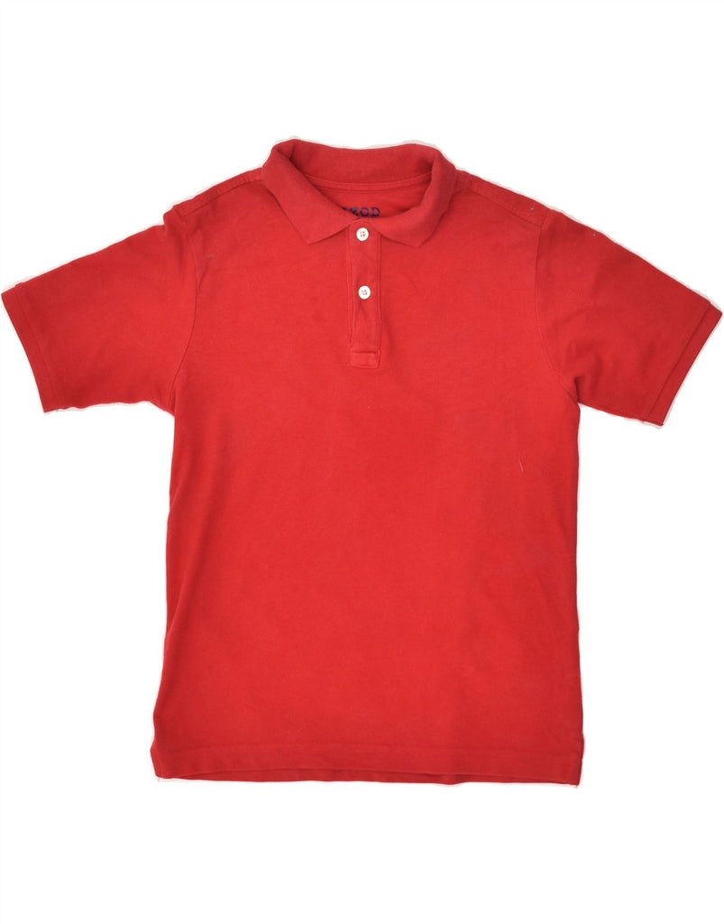 IZOD Boys Polo Shirt 10-11 Years Medium Red Cotton | Vintage Izod | Thrift | Second-Hand Izod | Used Clothing | Messina Hembry 