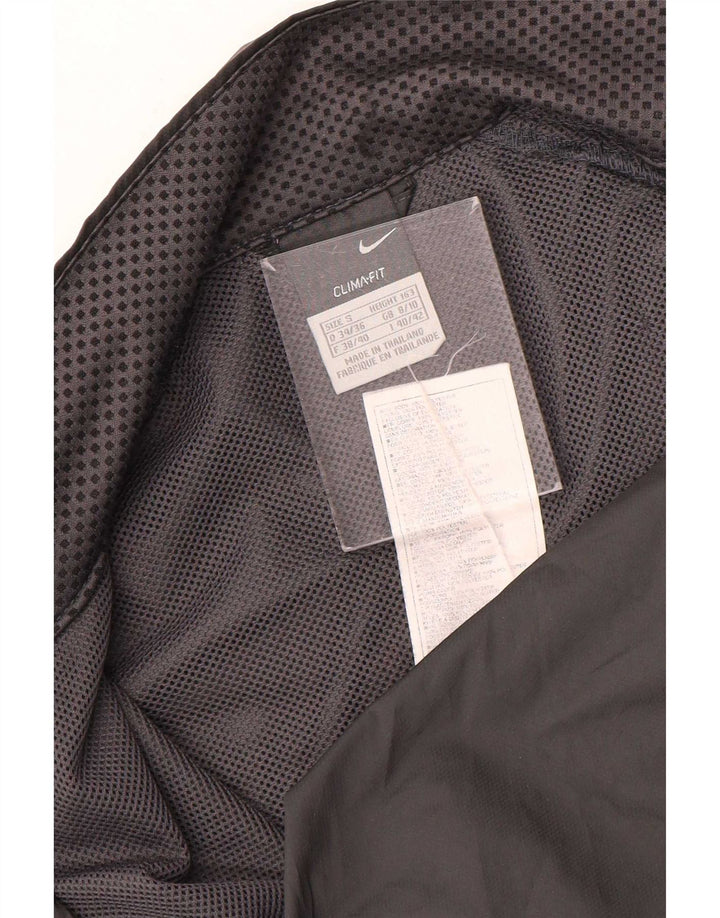 Nike Womens Climalite Rain Jacket UK 8/10 Small Grey Colourblock Polyester