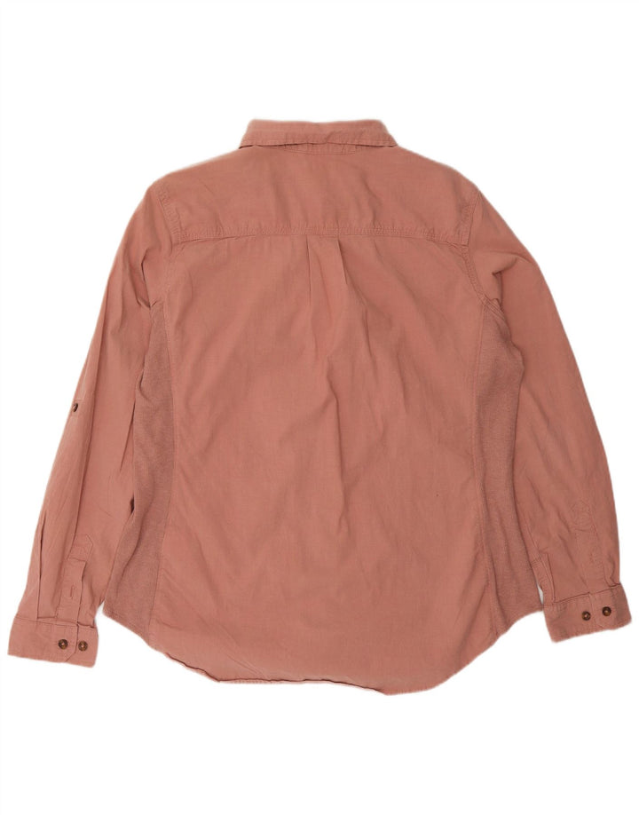 Carhartt Womens Shirt US 12/14 Large Pink Cotton