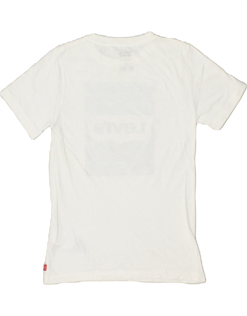 LEVI'S Boys Graphic T-Shirt Top 13-14 Years White Cotton | Vintage Levi's | Thrift | Second-Hand Levi's | Used Clothing | Messina Hembry 