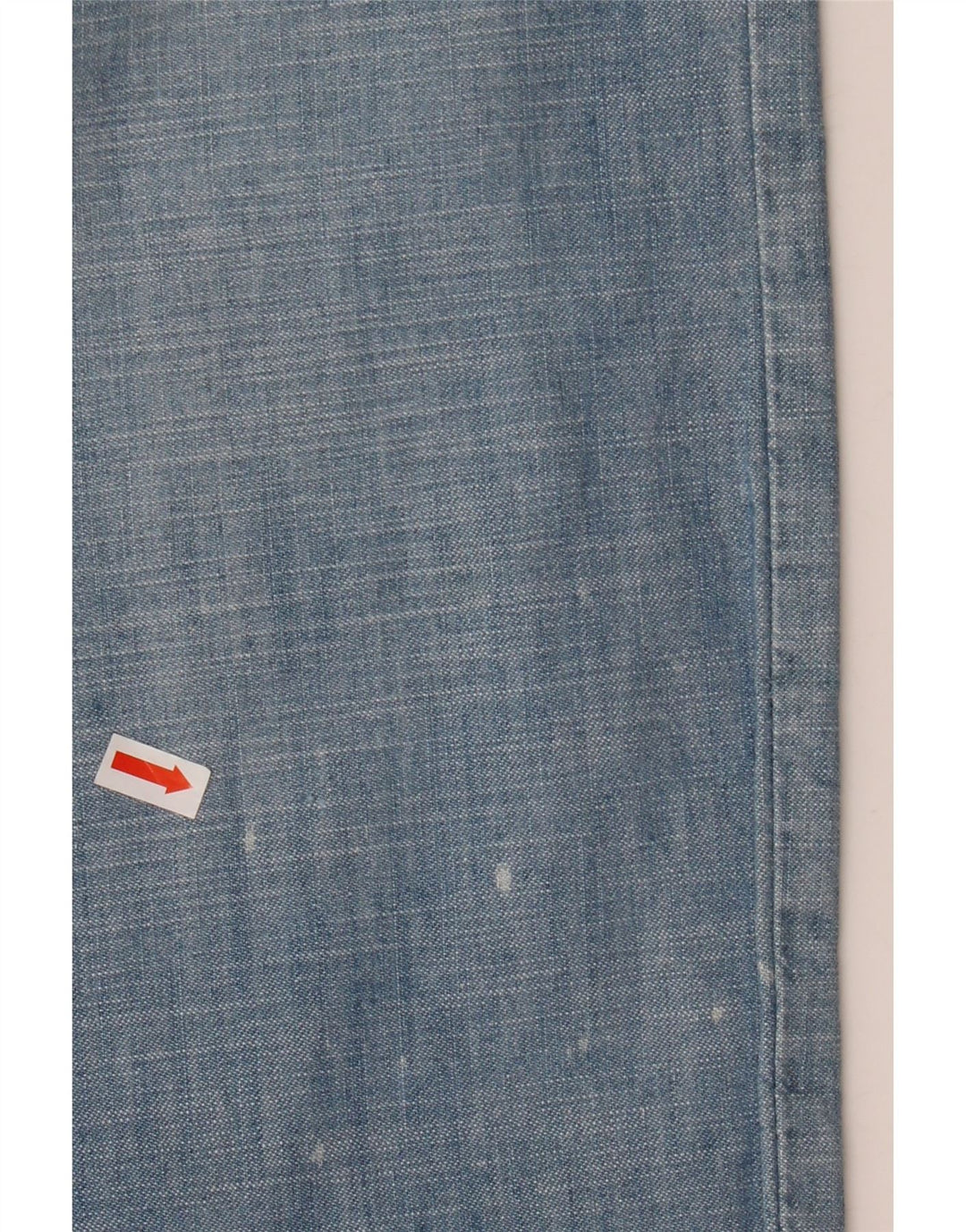 Versace Mens Straight Jeans IT 50 Large W36 L37 Blue Cotton