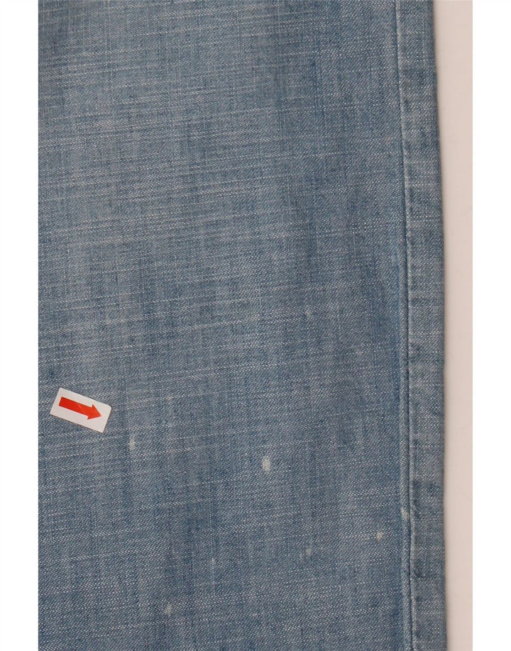 Versace Mens Straight Jeans IT 50 Large W36 L37 Blue Cotton